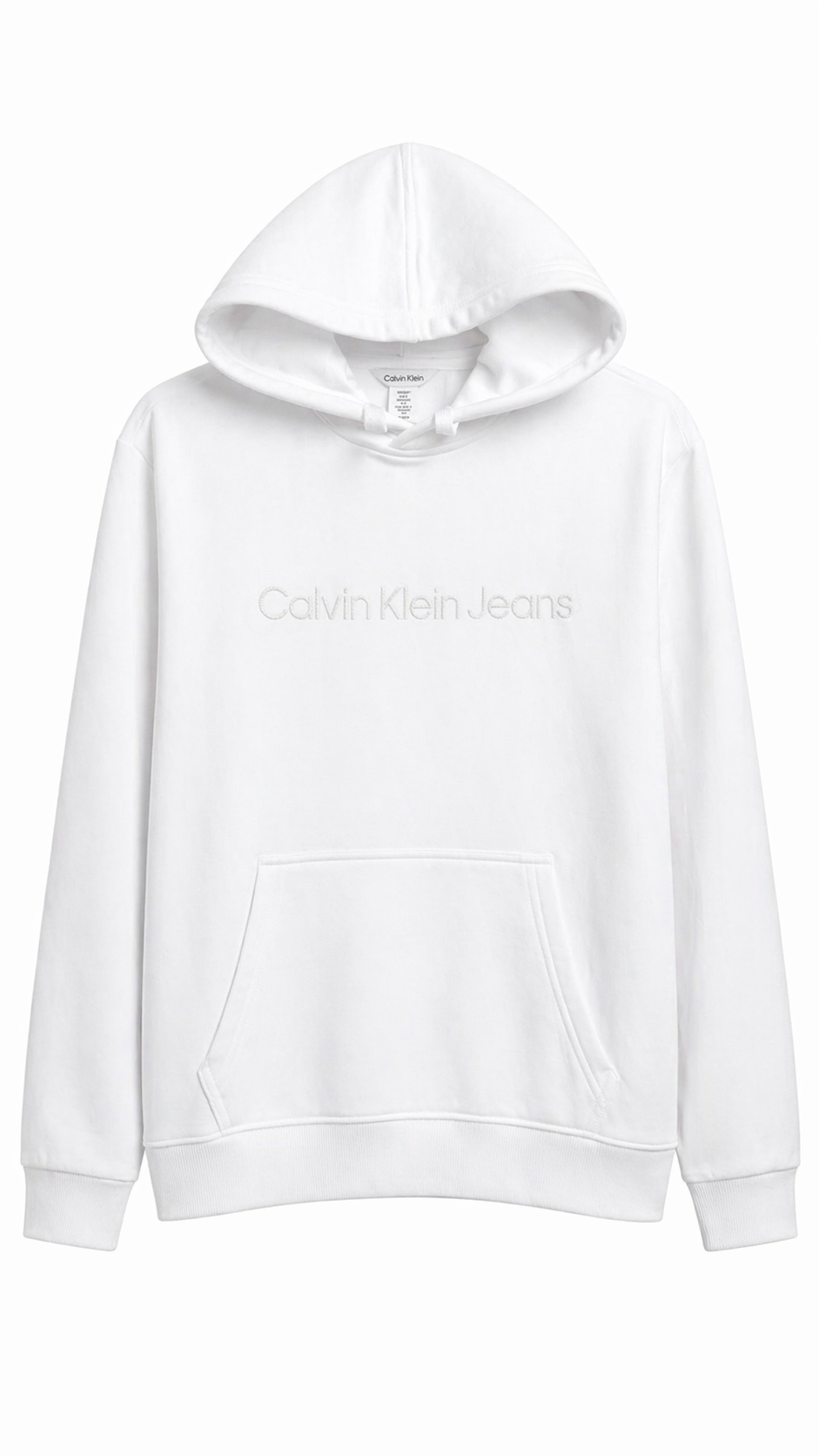 Hoodie Calvin Klein Blanco Hombre