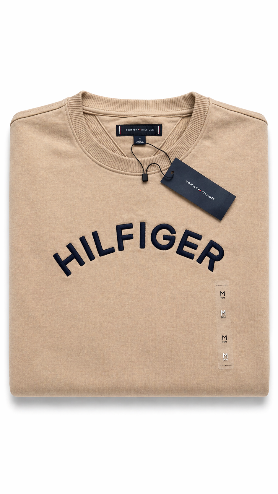 Buzo Tommy Hilfiger Beige Cuello Cerrado