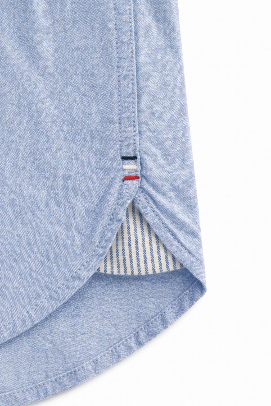 Camisa Tommy Hilfiger Oxford Azul Claro