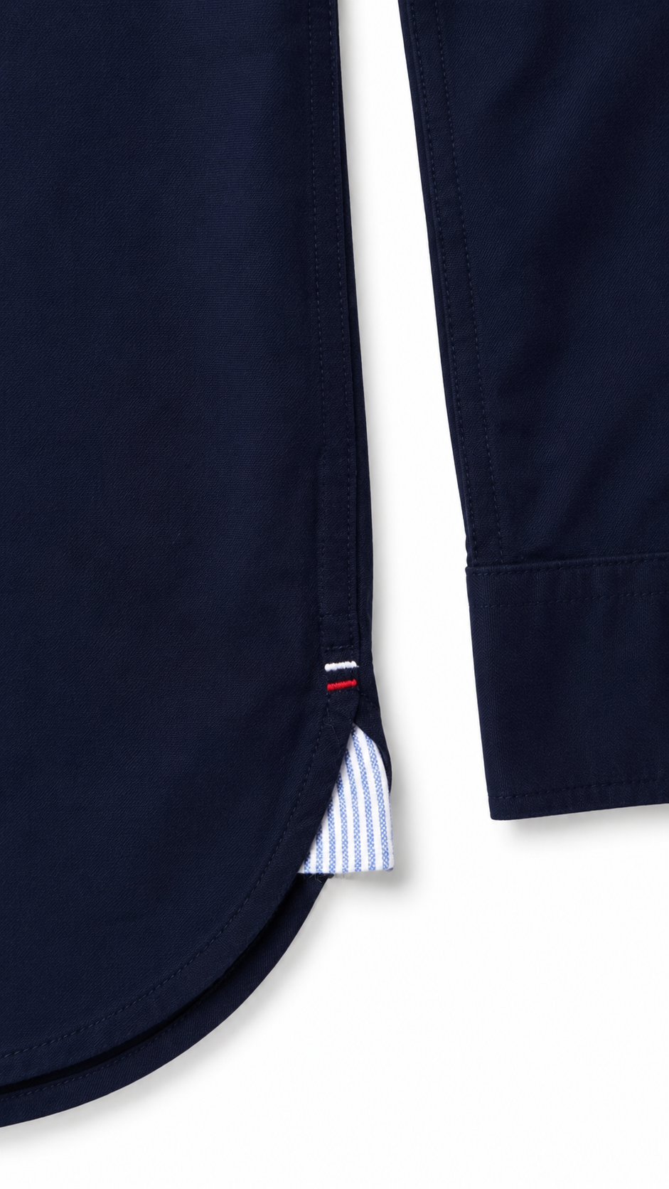 Camisa Tommy Hilfiger Oxford Azul Oscuro