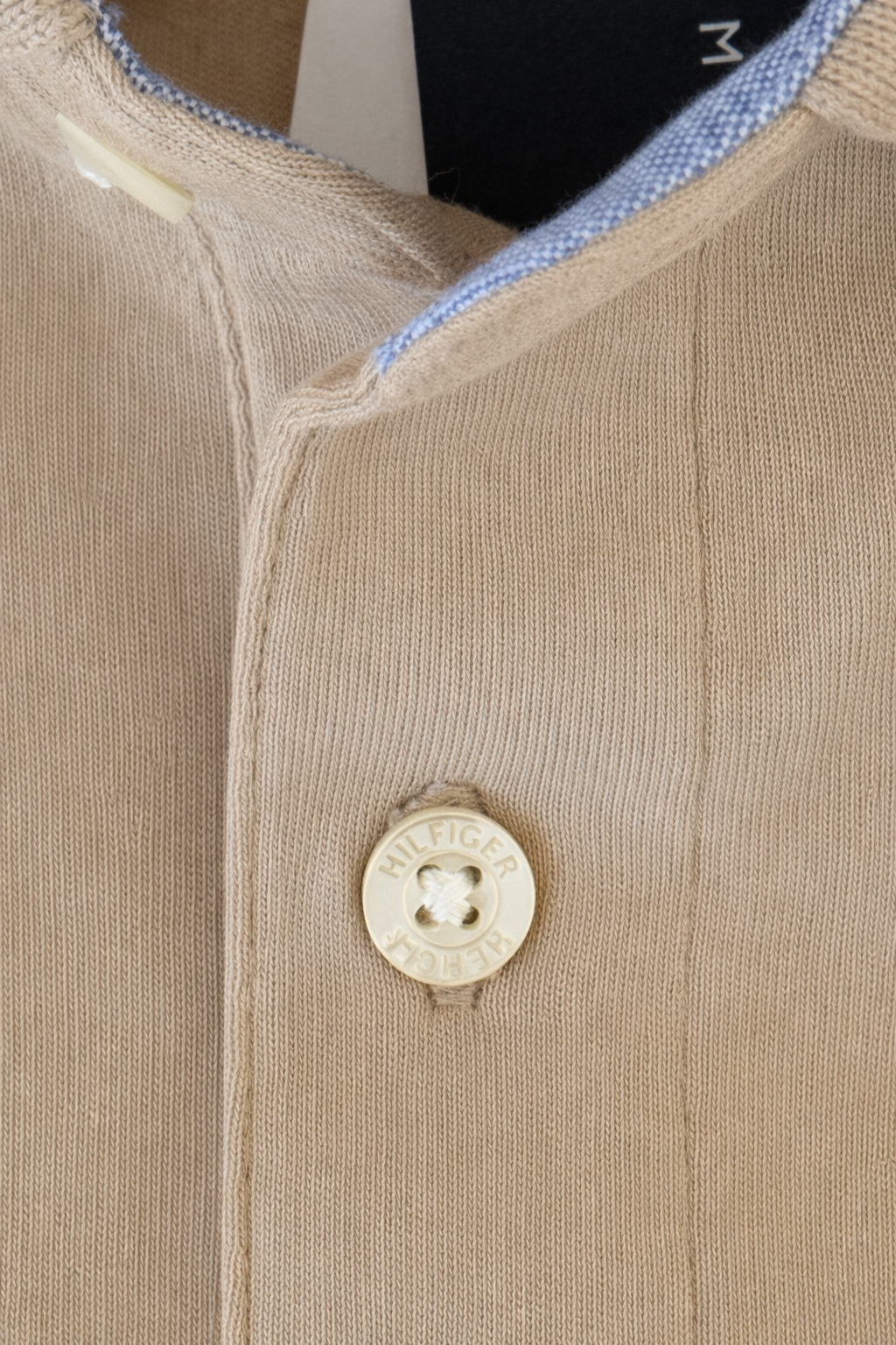 Camiseta Polo Tommy Hilfiger Oxford Beige