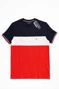 Camiseta T-Shirt Tommy Hilfiger Azul Blanco