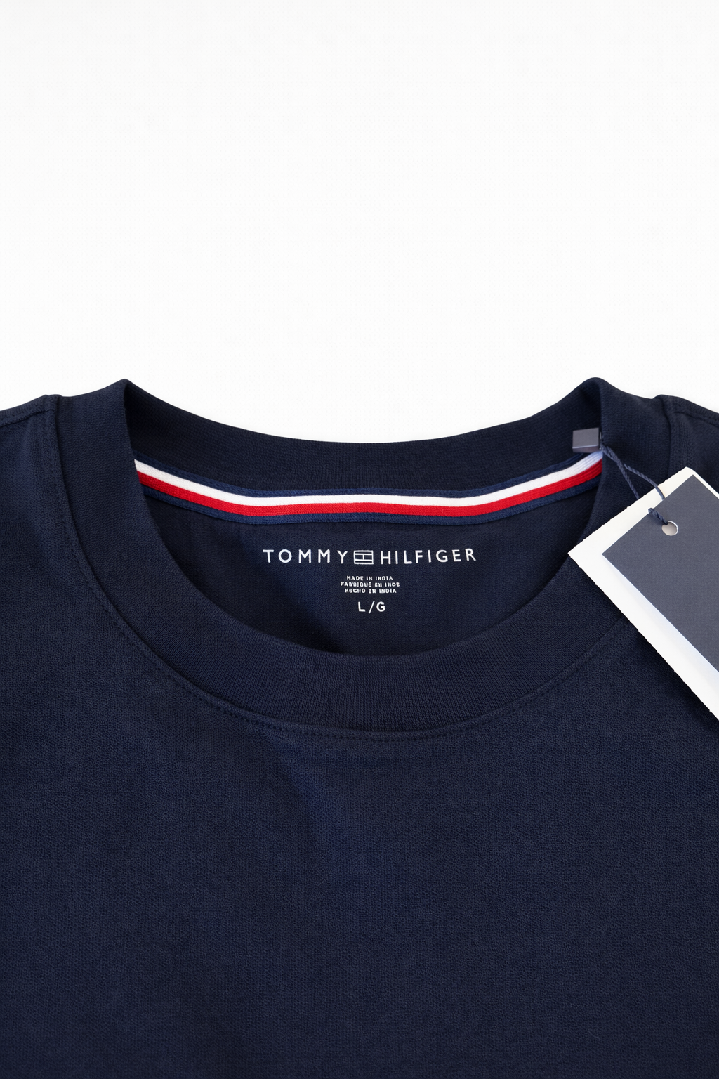 Camiseta T-Shirt Tommy Hilfiger Azul Blanco