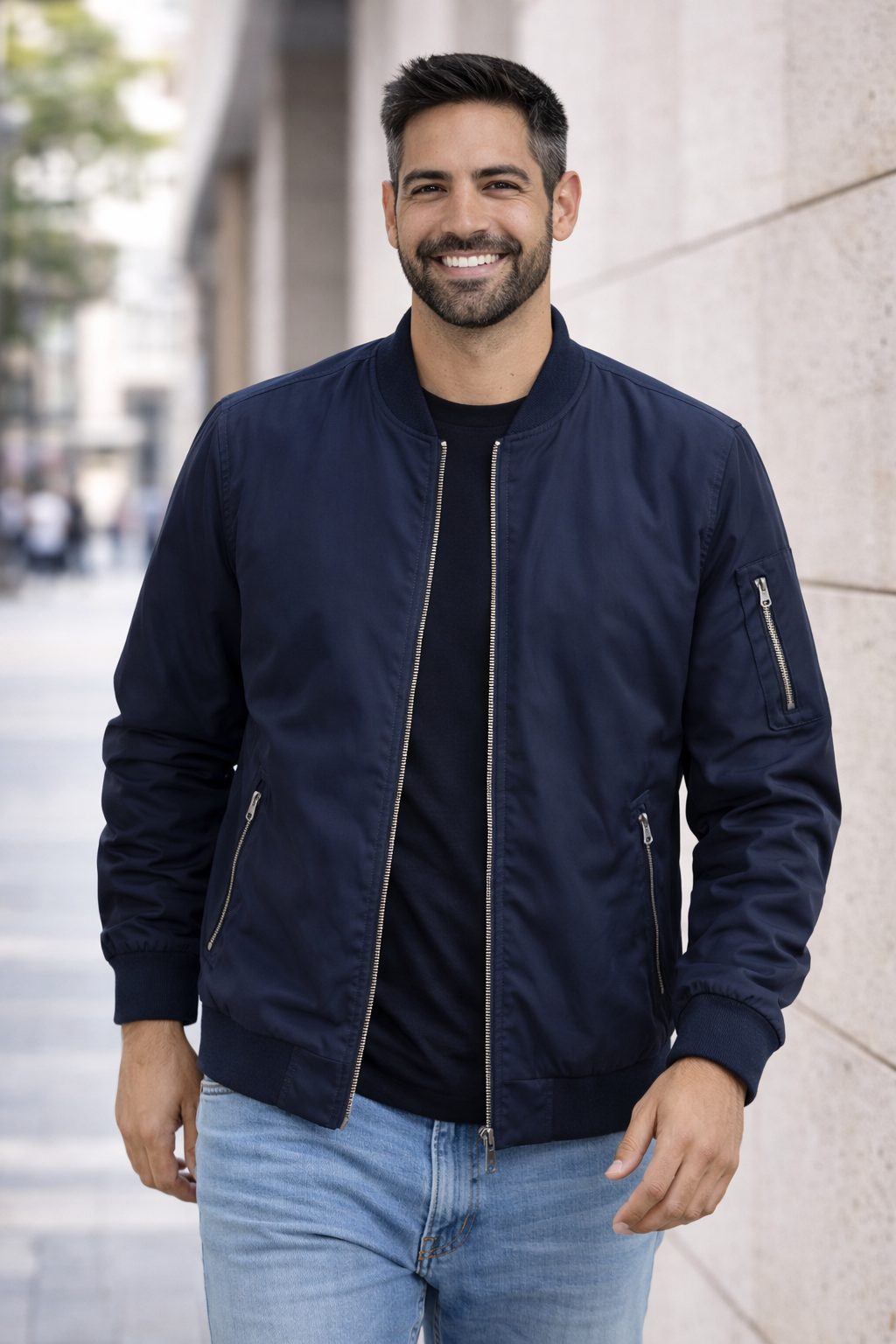 Chaqueta Flight Calvin Klein Azul