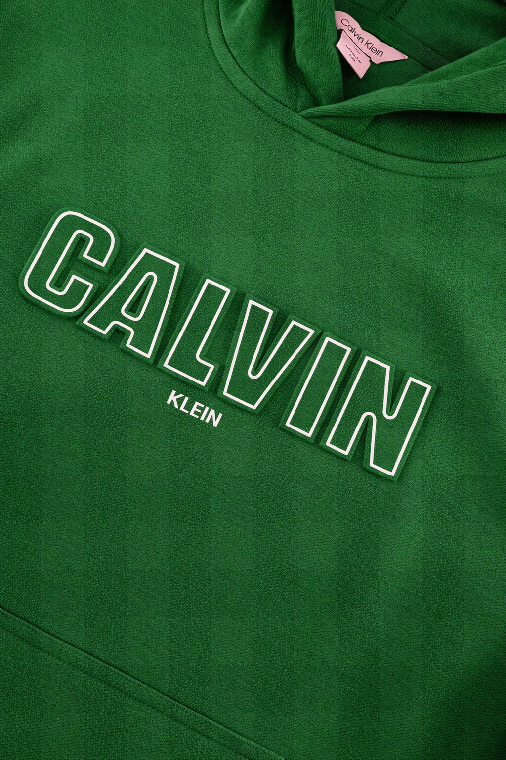 Hoodie Calvin Klein Verde Hombre