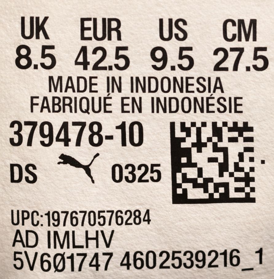 Tenis Puma Retaliate 3 'Black Cool Dark Grey Men