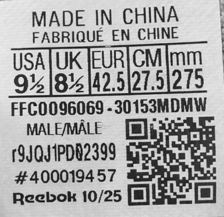 Tenis Reebok Zig Zag Azul Hombre