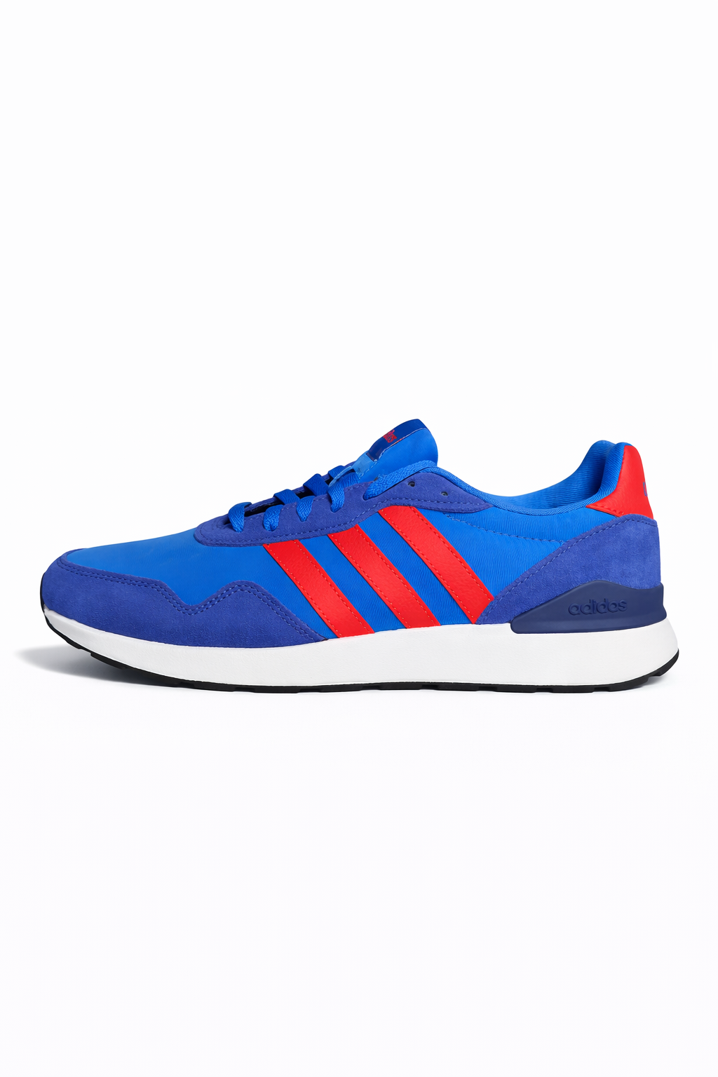 Tenis Adidas Run 60s 4.0 Azul / Rojo Hombre