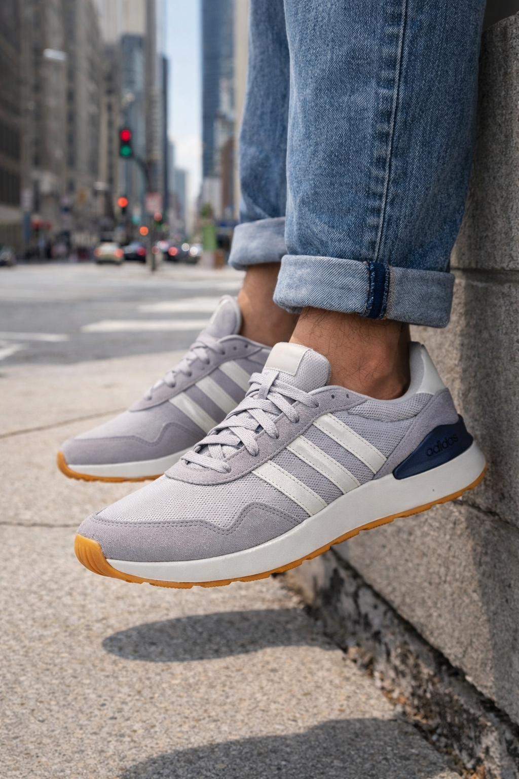 Tenis Adidas Run 60s 4.0 Gris Men