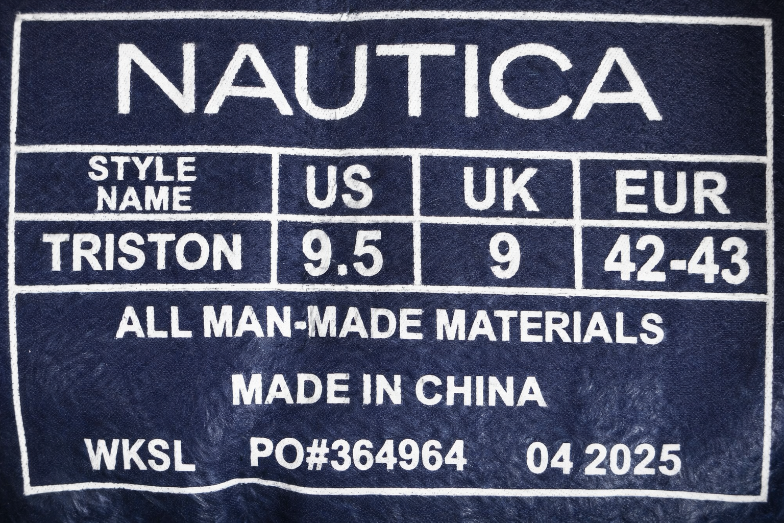 Tenis Nautica Lace-Up Boat Hombre