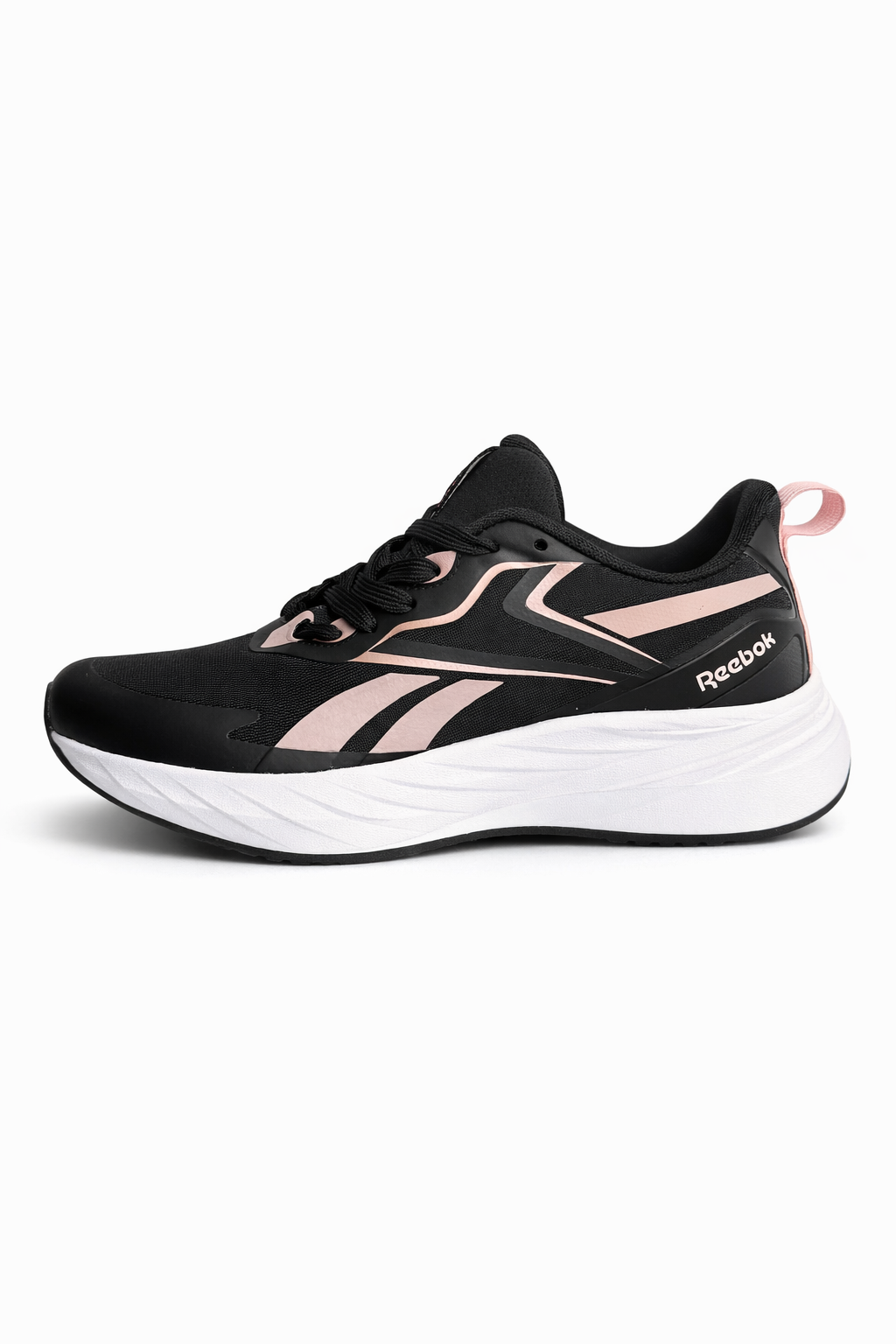 Tenis Reebok Verse Negro/Rosa Mujer