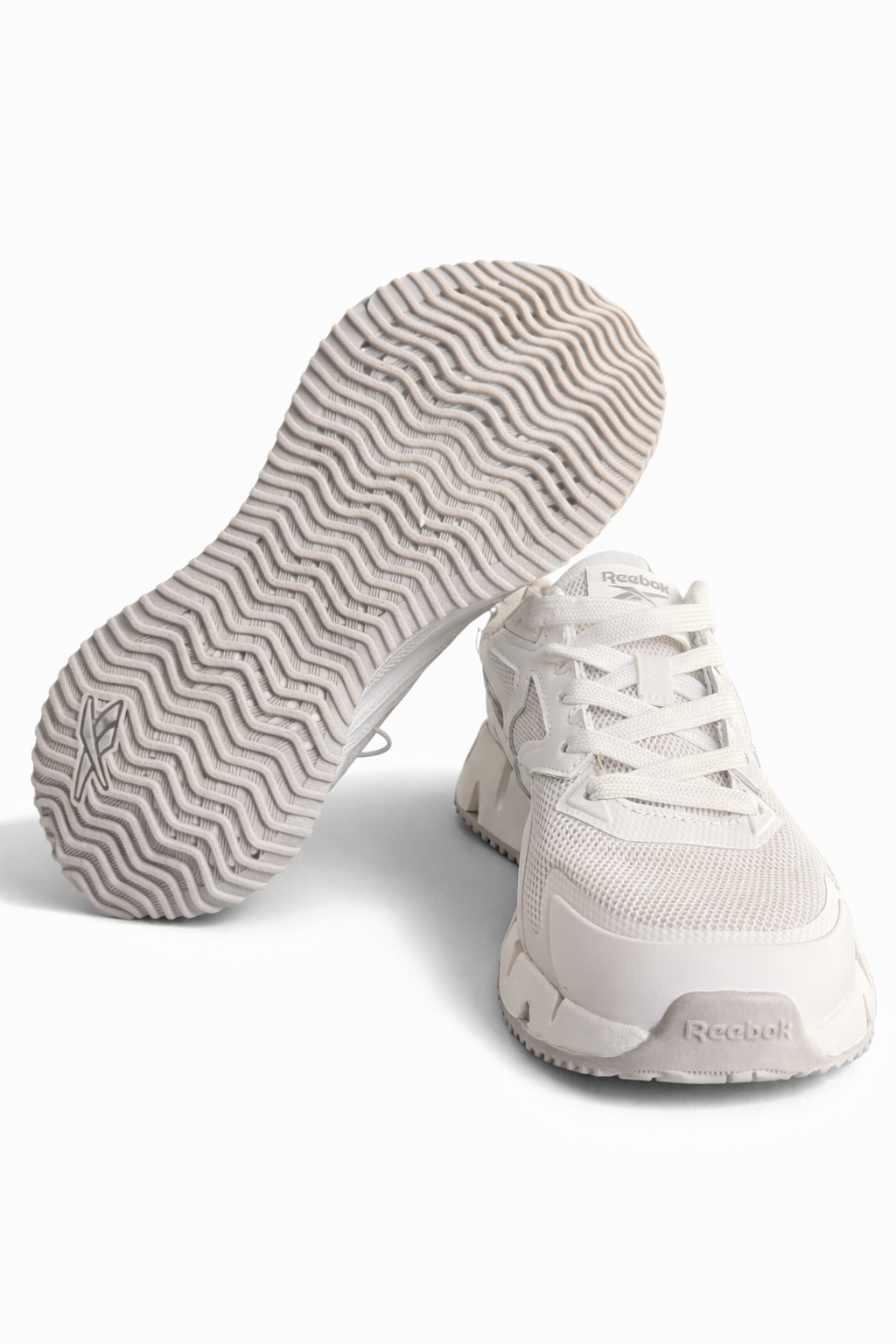 Tenis Reebok Zig Crema Mujer
